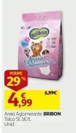 Auchan Areia Aglomerante BRIBON promoção
