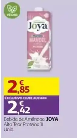 Auchan Bebida de Amêndoa JOYA promoção