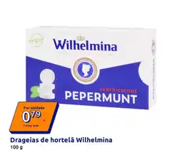 Action Drageias de hortelã wilhelmina promoção