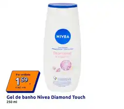 Action Gel de banho Nivea Diamond Touch promoção