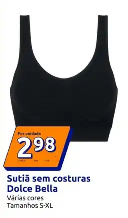 Action Sutiã sem costuras dolce bella promoção