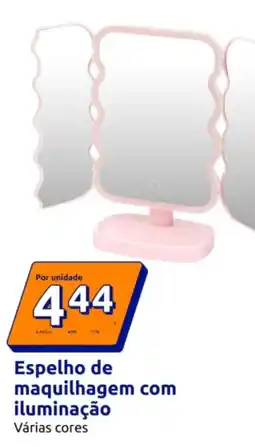 Action Espelho de maquilhagem com iluminação promoção