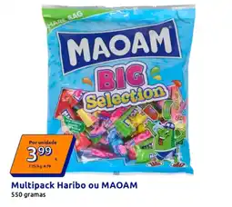 Action Multipack Haribo ou MAOAM promoção
