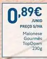 Recheio Maionese gourmes top down promoção