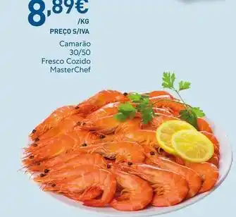 Recheio Masterchef - camarão 30/50 promoção