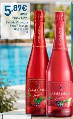 Recheio Casal garcia - sangria a sangria tinto promoção