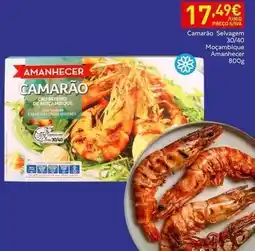 Recheio Amanhecer - camarão selavagem promoção