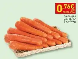 Recheio Cenouras promoção