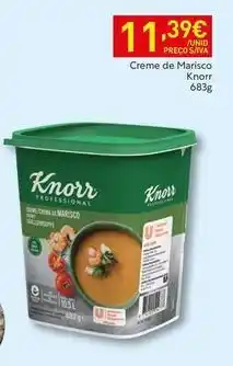 Recheio Knorr - creme de mariscos promoção
