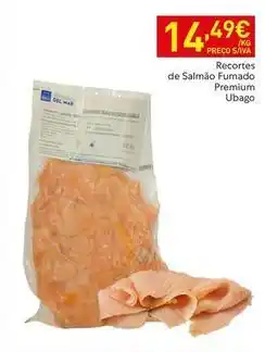 Recheio Premium - recortes de salmao fumado promoção