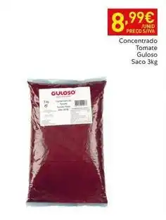 Recheio Guloso - concentrado tomate promoção