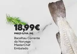 Recheio Masterchef - bacalhau corrente da noruega promoção
