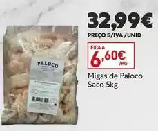 Recheio A+ - migas de paloco saco promoção