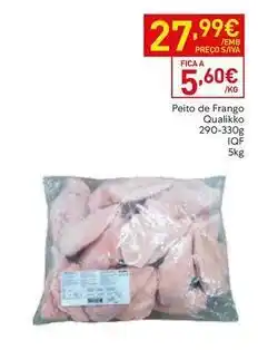 Recheio A+ - peito de frango qualiko promoção