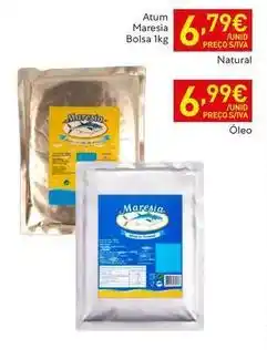 Recheio Atum promoção