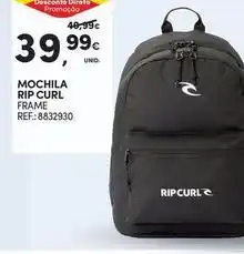 Continente Bom dia Rip curl - mochila rip curl promoção