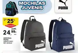 Continente Bom dia Puma - mochila promoção