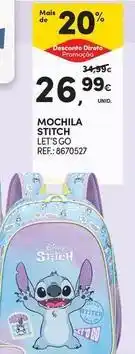 Continente Bom dia Stitch promoção