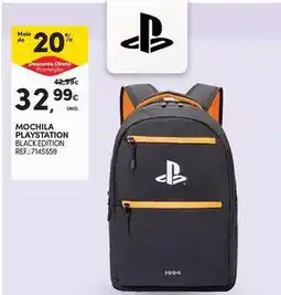 Continente Bom dia B! - mochila playstation promoção
