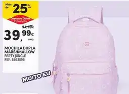 Continente Bom dia Mochila dupla promoção