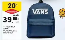 Continente Bom dia Vans - mochila old school az promoção