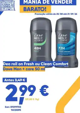 Casa Cheia Dove Men + care promoção