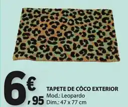 E.Leclerc Tapete de coco exterior promoção