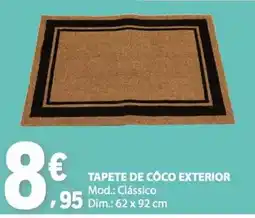 E.Leclerc Tapete de coco exterior promoção