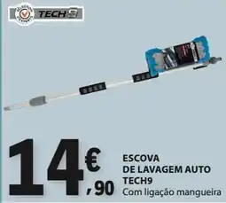 E.Leclerc escova de lavagem auto tech9 promoção