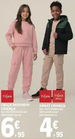 E.Leclerc tissaia calça desporto criança promoção