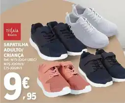 E.Leclerc Sapatilha adulto/criança tissiaia basics promoção