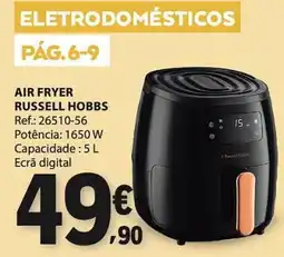 E.Leclerc air fryer russell hobbs promoção