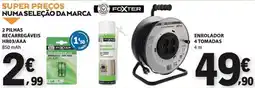 E.Leclerc foxter pilhas recarregaveis hr03/aaa promoção