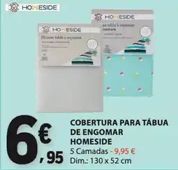 E.Leclerc cobertura para tábuas de engomar homeside promoção