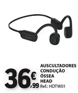 E.Leclerc auscultadores condução óssea head promoção