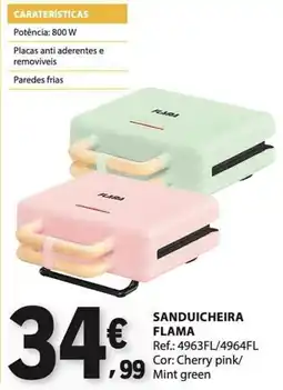 E.Leclerc Sanduicheira flama promoção