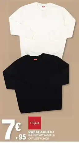 E.Leclerc TiiSaia sweat adulto promoção