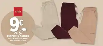 Tissaia calça desporto adulto