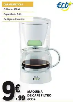 E.Leclerc máquina de café filtro eco+ promoção