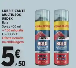 E.Leclerc lubrificante multiusos redex bala promoção