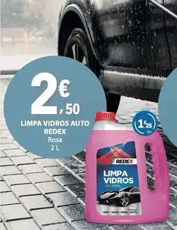 E.Leclerc limpa vidros auto re dex rosa promoção