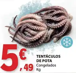 E.Leclerc Tentáculos de pota congelados promoção