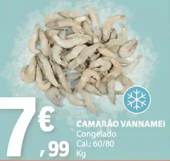 Camarão vannamei