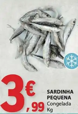 E.Leclerc Sardinha pequena congelada promoção