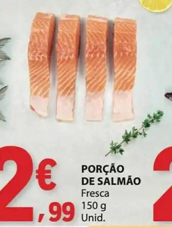 E.Leclerc Porção de salmão promoção