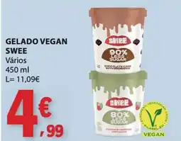 E.Leclerc Gelado vegan swee promoção