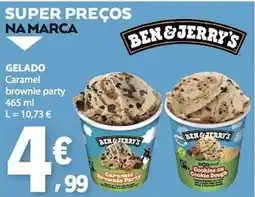 E.Leclerc Ben & Jerry's Caramel Brownie Party promoção