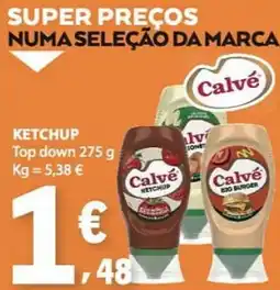 E.Leclerc Ketchup calvé promoção