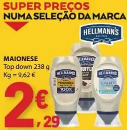 E.Leclerc Hellmann's maionese promoção