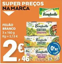 E.Leclerc Feijão branco bonduelle promoção